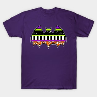 Halloween Busy Stripes T-Shirt